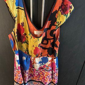 Moulinette Soeurs Vetement Silk Patterned Dress